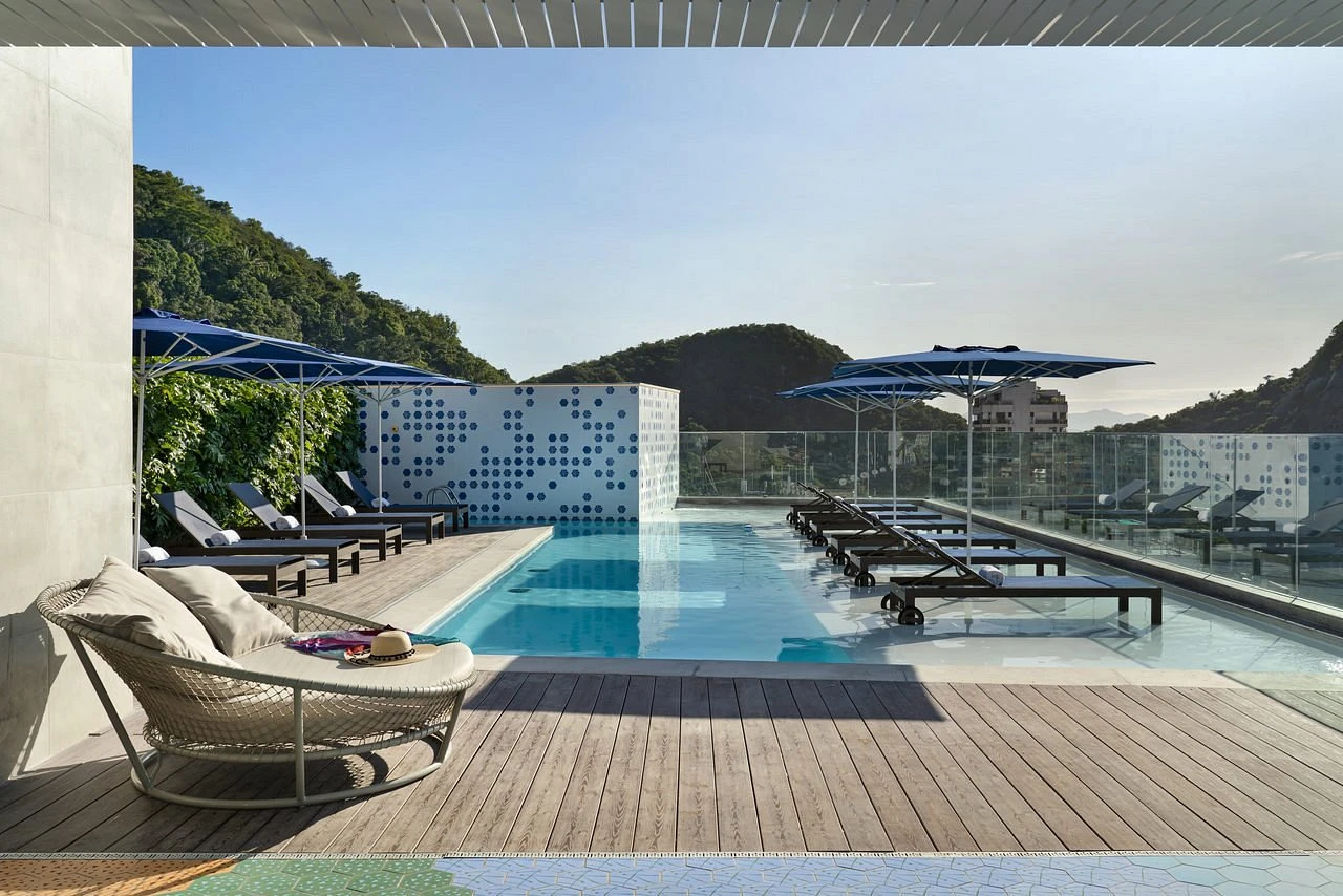 Piscina Panorâmica - Vista da Orla de Copacabana