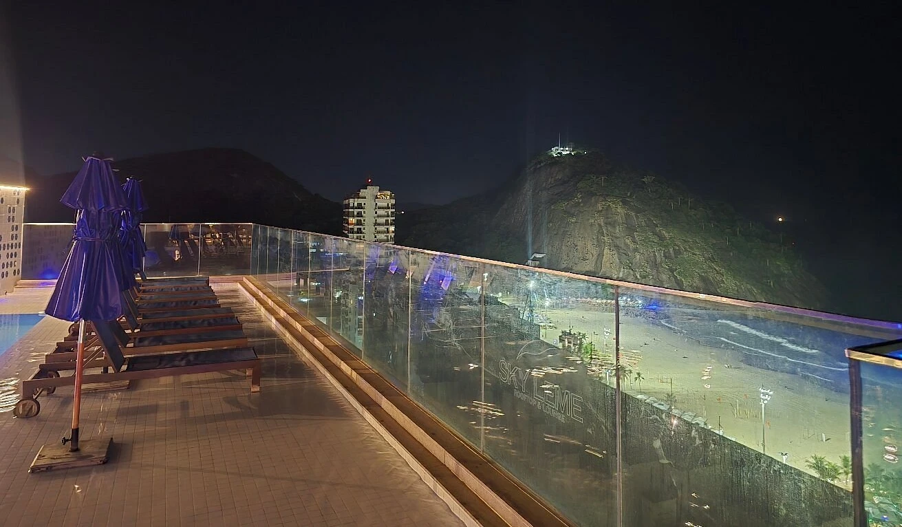 Piscina Panorâmica - Vista da Orla de Copacabana