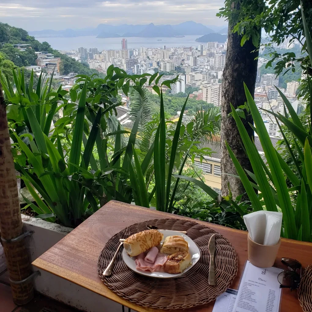 Café da Chef - Vista do Pão de Açúcar e Cristo
