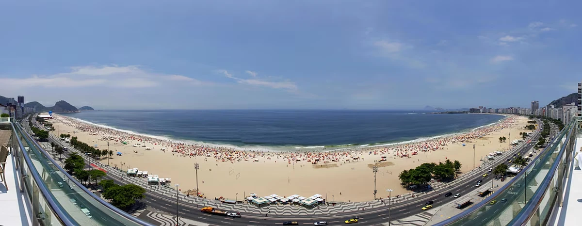 Vista Panorâmica de Copacabana - Sunset & Caipirinhas