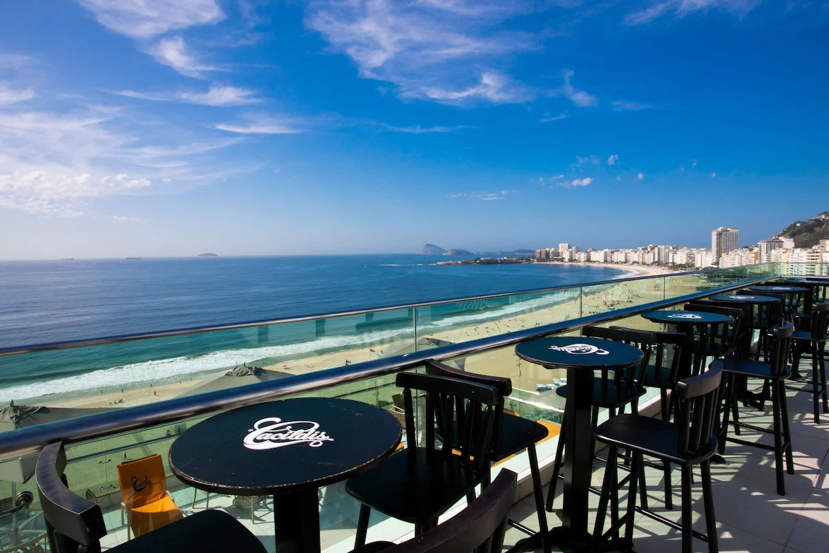 Vista Panorâmica de Copacabana - Sunset & Caipirinhas