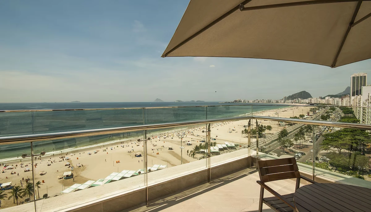 Vista Panorâmica de Copacabana - Sunset & Caipirinhas