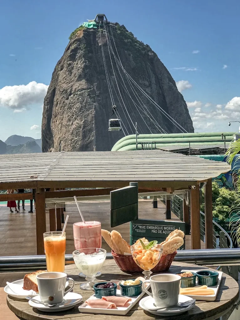 Gastronomia no Morro da Urca - Vista Espetacular