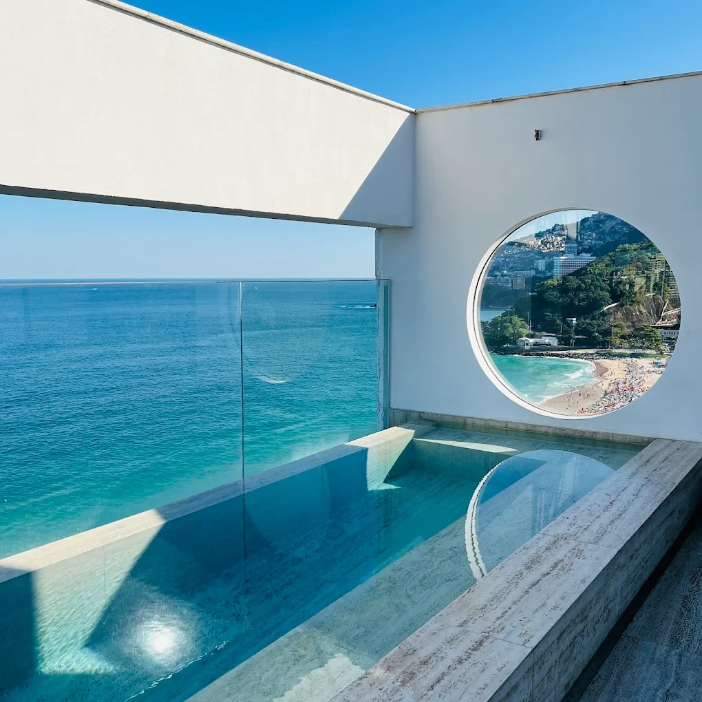 Bossa Carioca no Leblon - Piscina & Vista das Cagarras