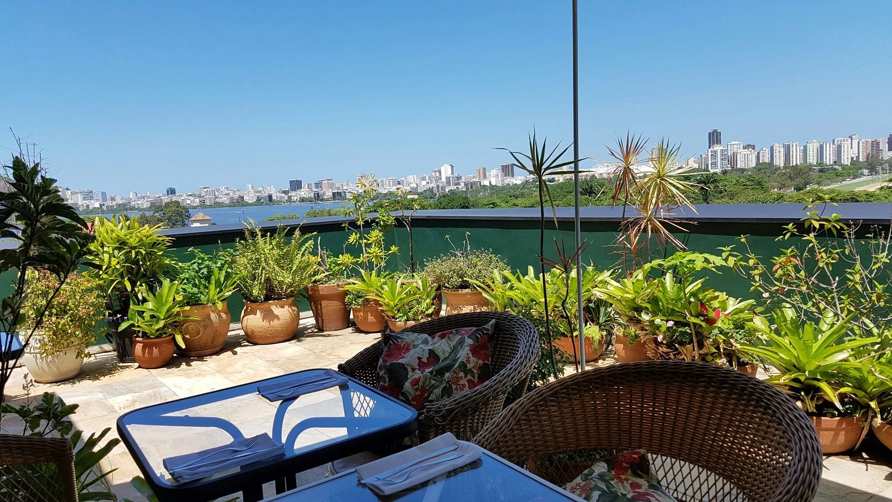 Vista do Jardim Botânico - Receitas de Família