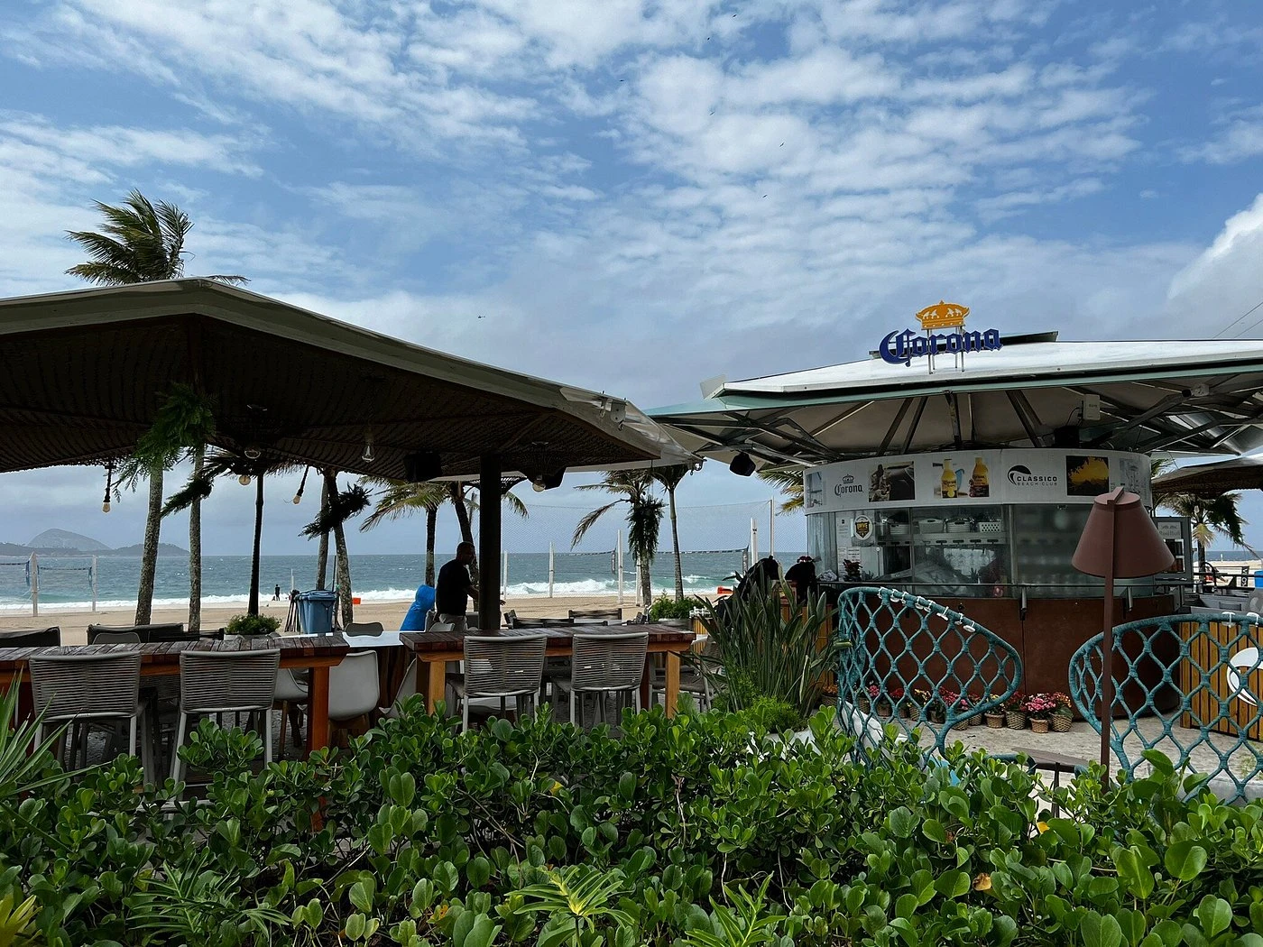 Espreguiçadeira VIP em Ipanema - Vista dos Dois Irmãos